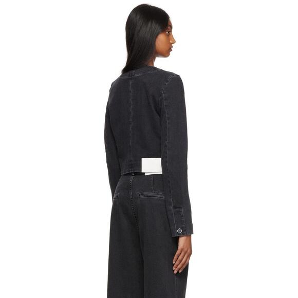 Loulou Studio Haro Denim Jacket - XS - Black - Picture 7 of 8